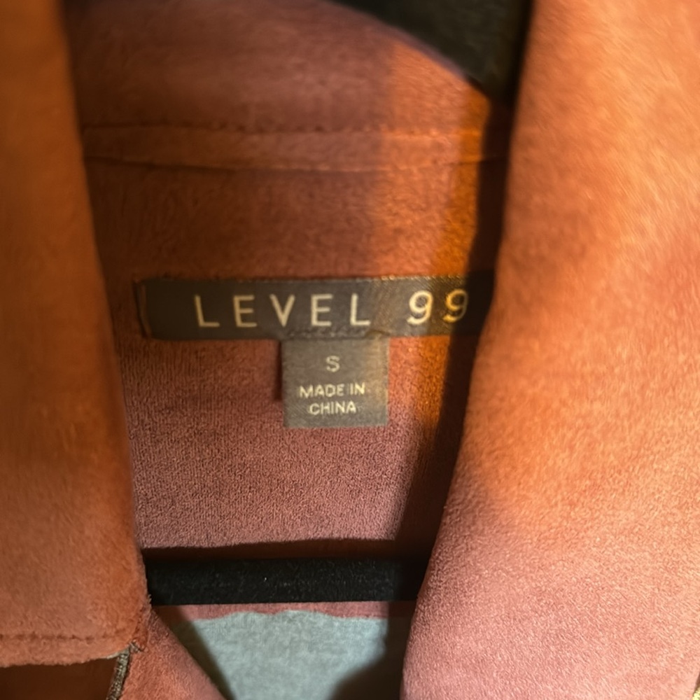 Level 99 Moto Jacket Rose Small - image 2